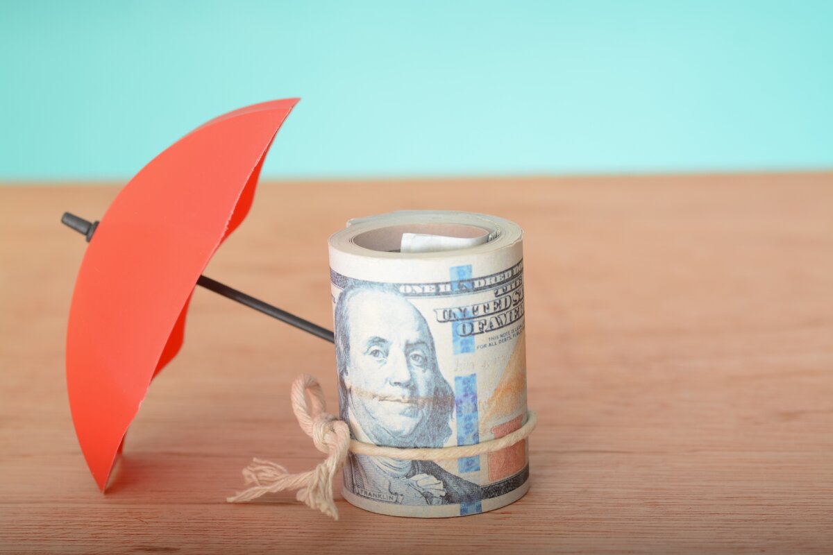 The most important thing you can do to make your personal economy strong is to have an umbrella. (Teacher Photo/Shutterstock)