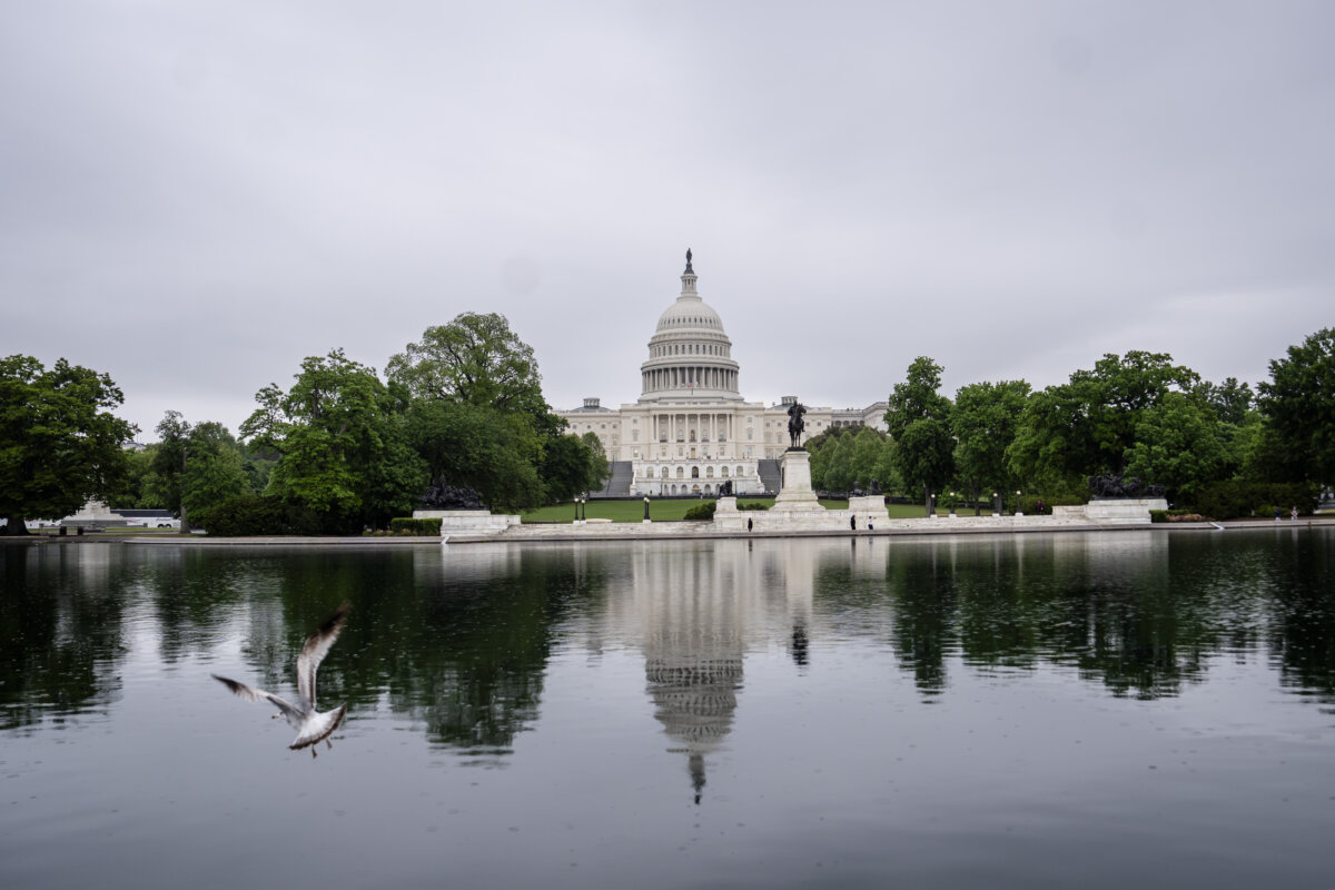 The U.S. Capitol building on April 29, 2026. (Madalina Kilroy/The Epoch Times)