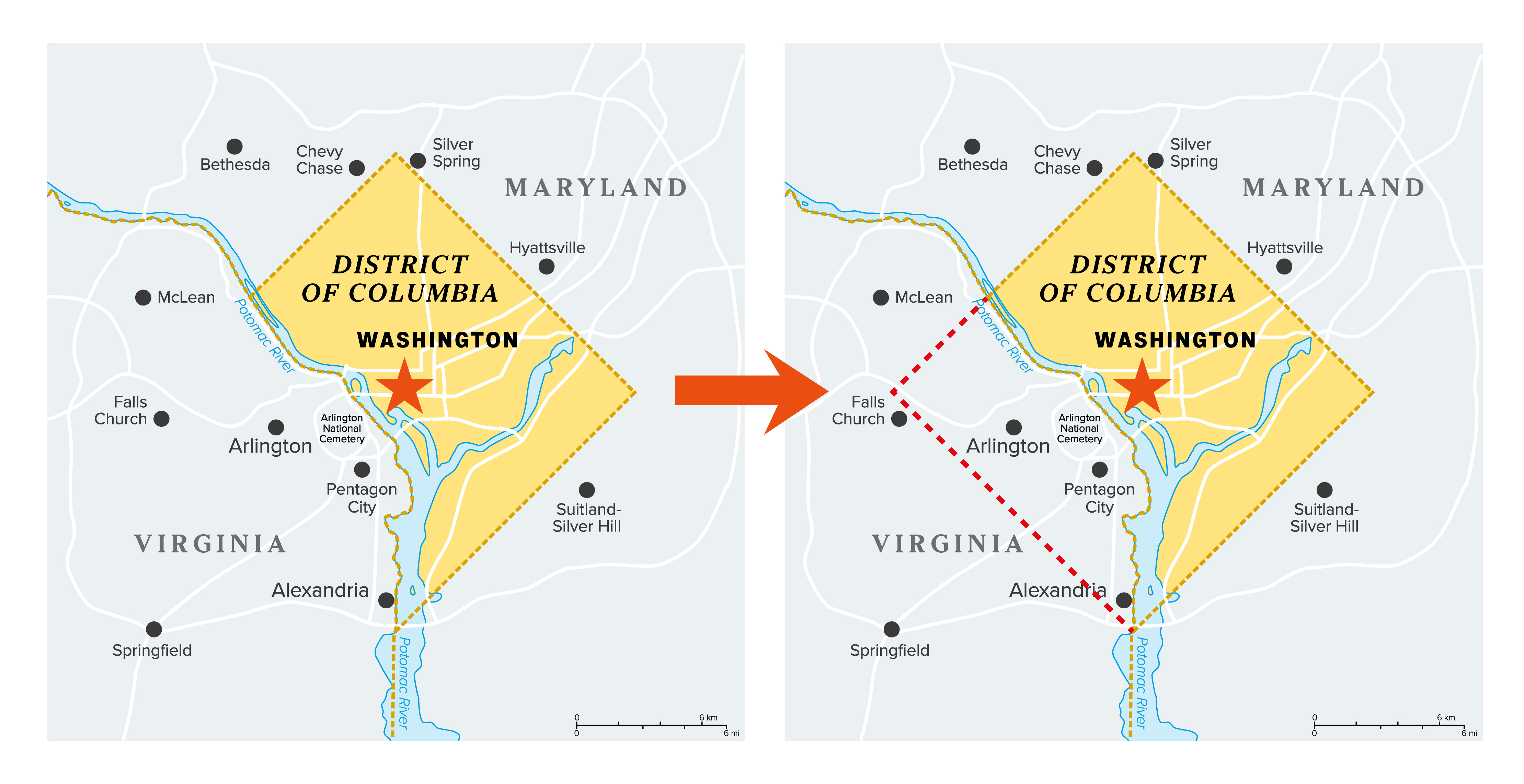 Virginia Redistricting Spurs Move to ‘Make DC Square Again’