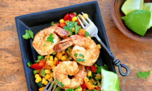 Salsa Party on a Plate