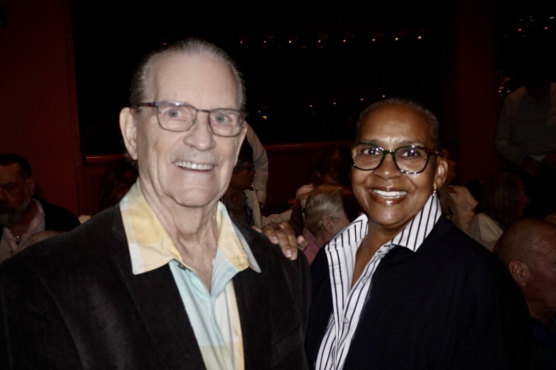 George Polifka and Tracey Polifka attend the Shen Yun Performing Arts performance at New Jersey Performing Arts Center on April 30, 2026. (Weiyong Zhu/The Epoch Times)