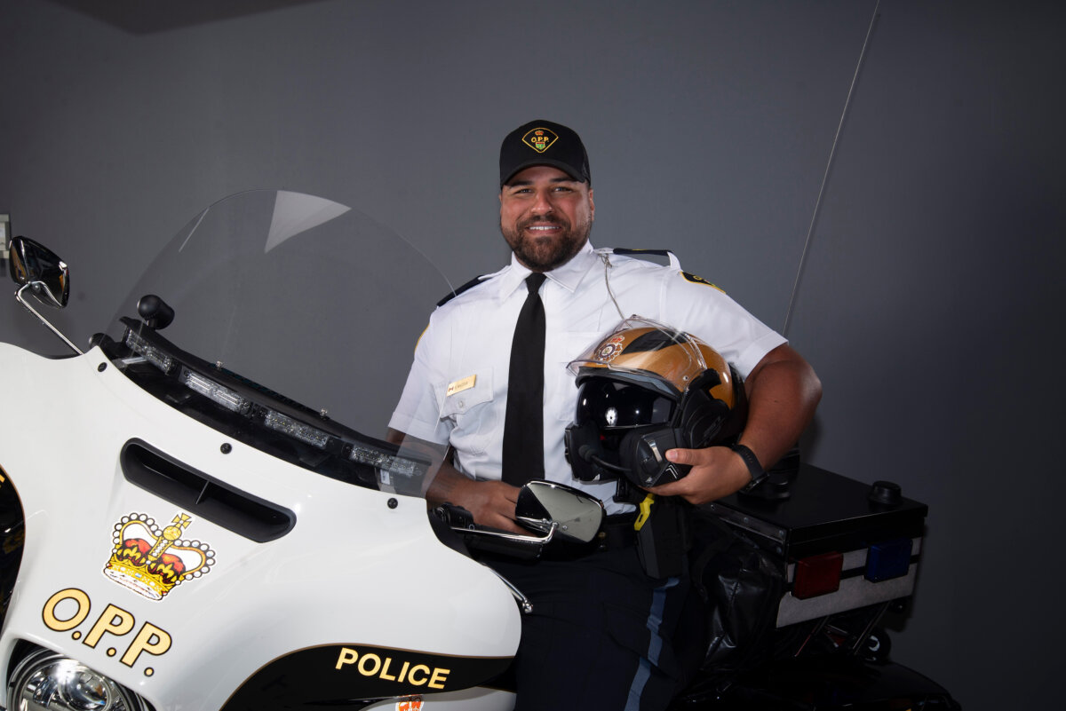 Sgt. Brandon Malcolm, is shown in this handout image provided by Ontario Provincial Police. (The Canadian Press/Handout-Ontario Provincial Police)