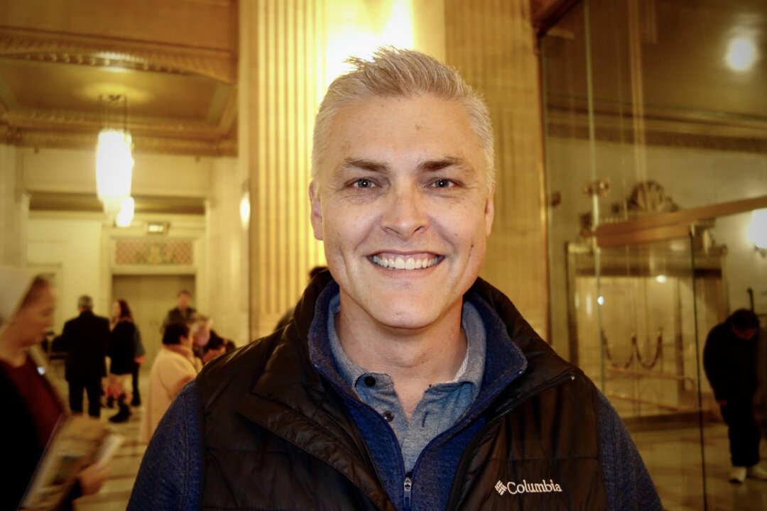 Matt Littau attended Shen Yun Performing Arts at the Civic Opera House in Chicago on May 2, 2026. (Michael Huang/The Epoch Times)