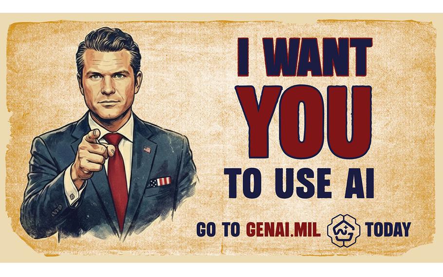 War Secretary Pete Hegseth announced the launch of GenAI.mil, a military-focused artificial intelligence platform powered by Google Gemini. (Department of War CTO on X)