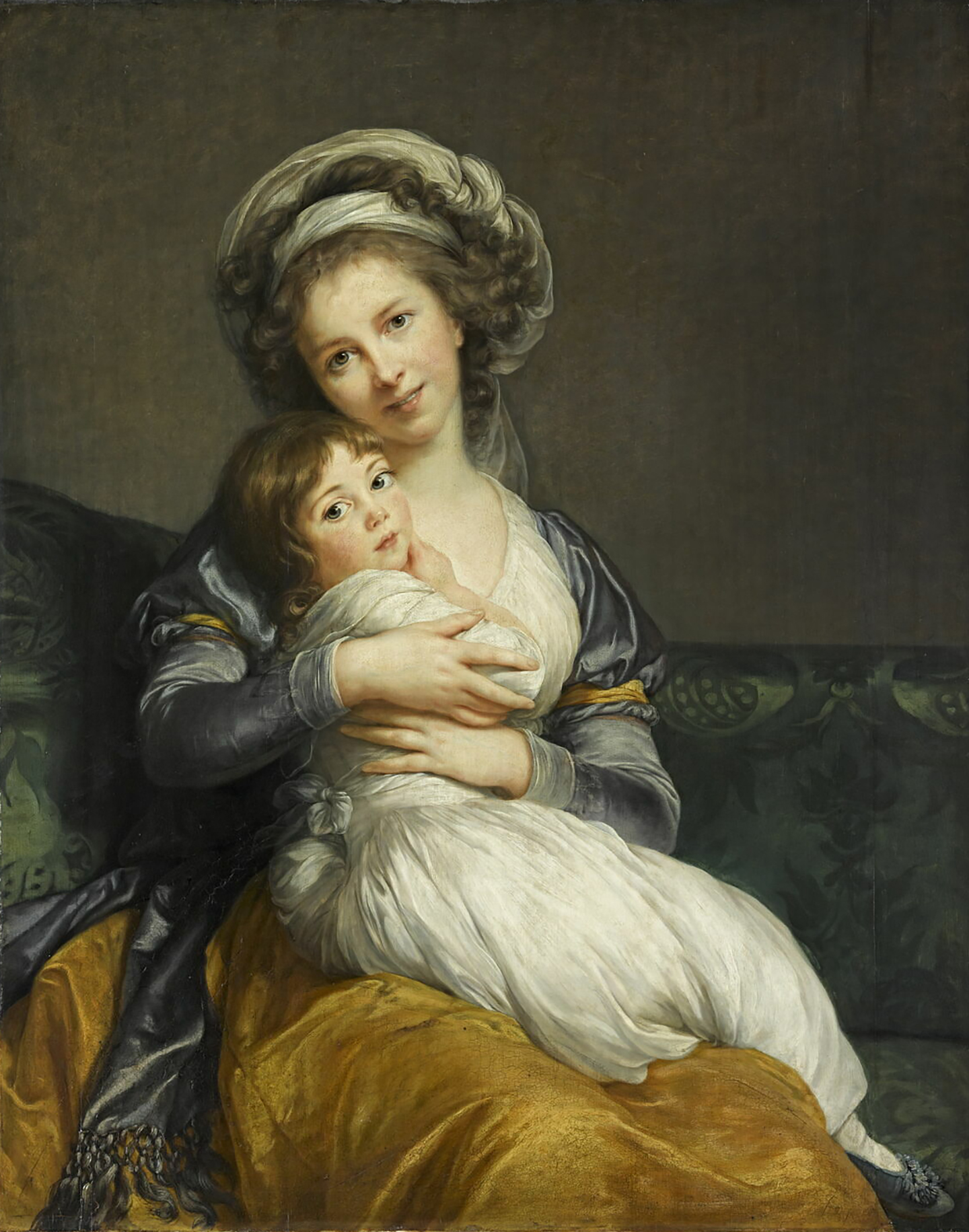 77 Madame Vigée-Le Brun and Her Daughter, Jeanne-Lucie-Louise, known as Julie