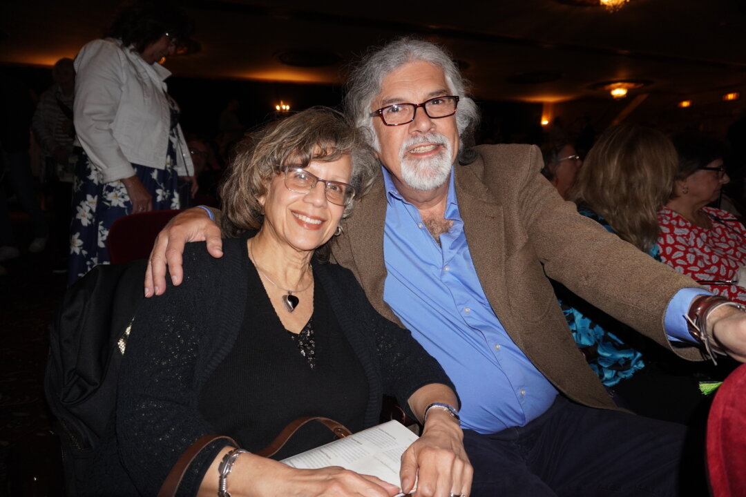 Dennis and Lisa Noguera attend Shen Yun Performing Arts at the Palace Theatre  in Stamford, Conn., on May 9, 2026. (Sally Sun/The Epoch Times)
