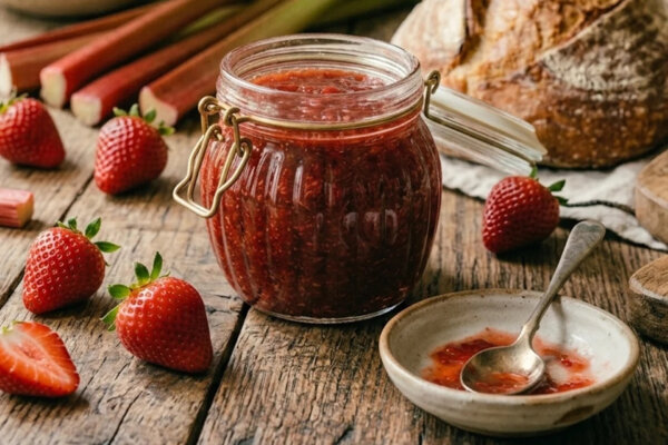 Strawberry Rhubarb Jam