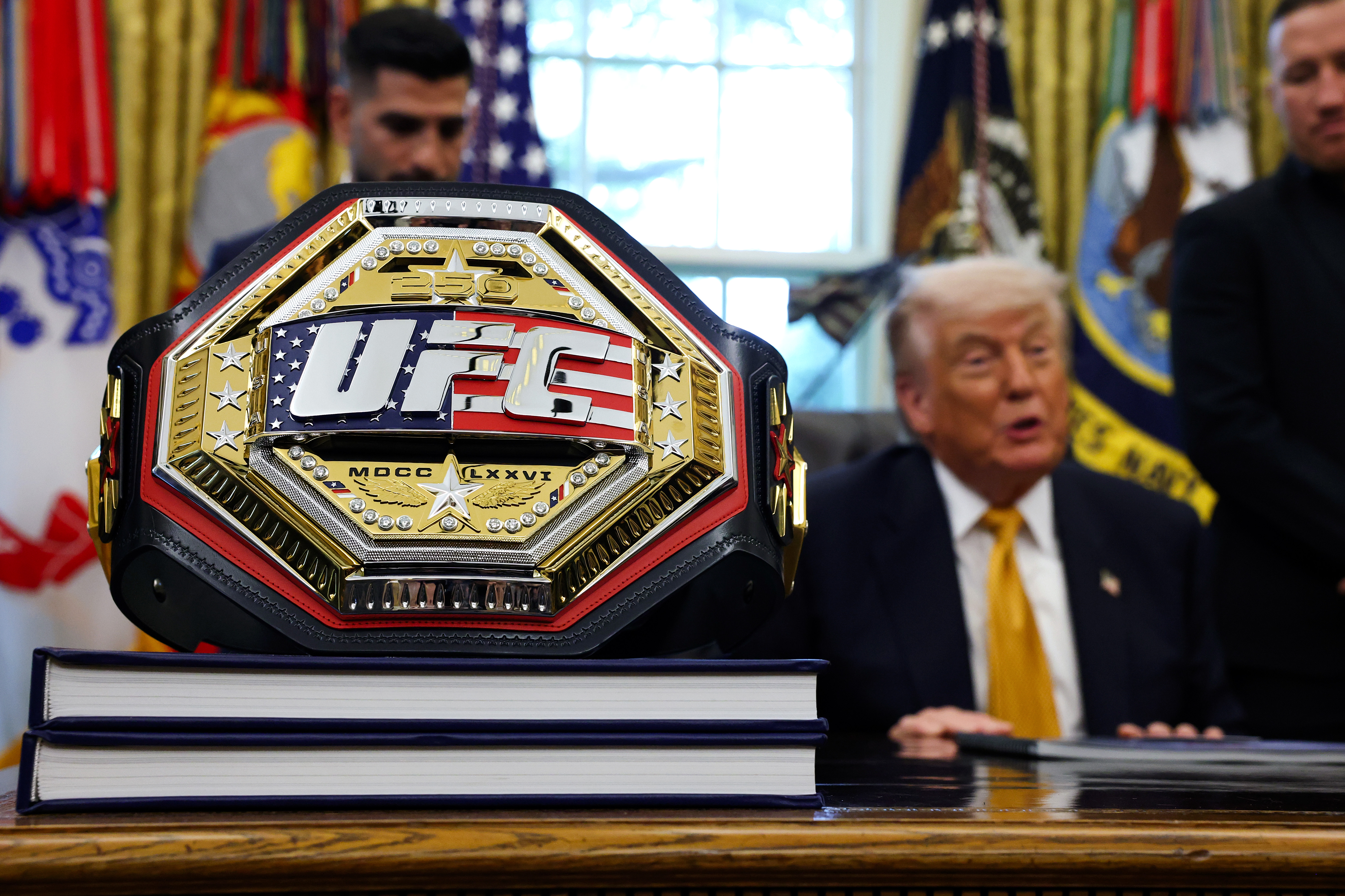LIVE NOW: Trump Hosts UFC Freedom 250 Pre-Fight Stunts Live From the White House