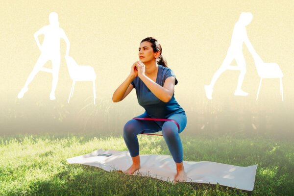 A 12-Minute At-Home Resistance Band Workout for Glutes and Legs
