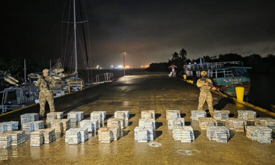 Nearly 2,500 Pounds of Cocaine, 105 Pounds of Marijuana Seized in Joint Operation by US Forces
