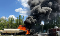Day in Photos: Air Attack in Ukraine, Protests in Greece, Walk for Peace in Indonesia