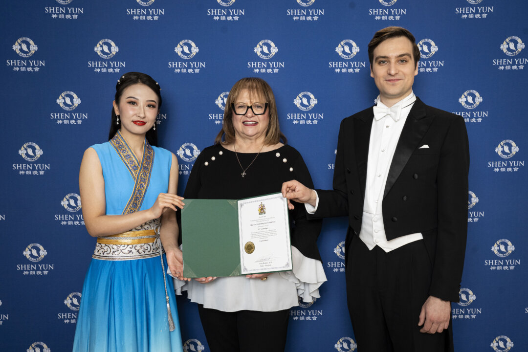 Conservative MP Anna Roberts attends a Shen Yun Performance at the Four Seasons Centre for the Performing Arts in Toronto, Ont., on March 28, 2026. (Evan Ning/The Epoch Times)