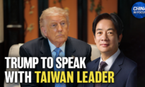 Trump Says He Will Speak With Taiwan’s Leader
