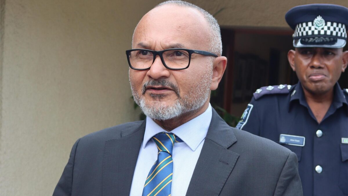 Solomon Islands Prime Minister Matthew Wale. (Courtesy of the Solomon Islands Government.)