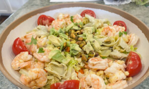 Roasted Shrimp and Corn Salad, a Colorful Prelude to Summer