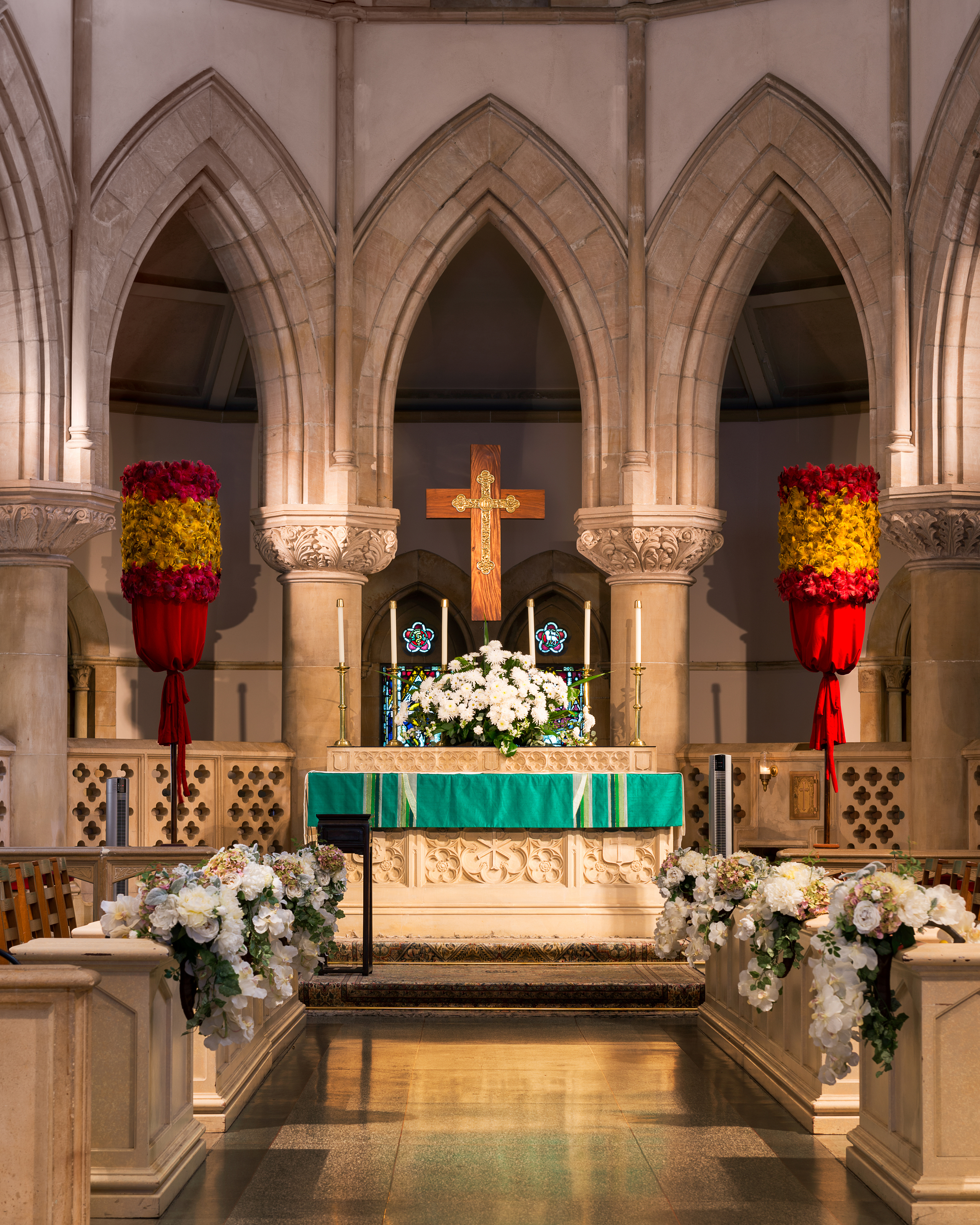 St Andrews Cathedral in Honolulu, Oahu, Hawaii