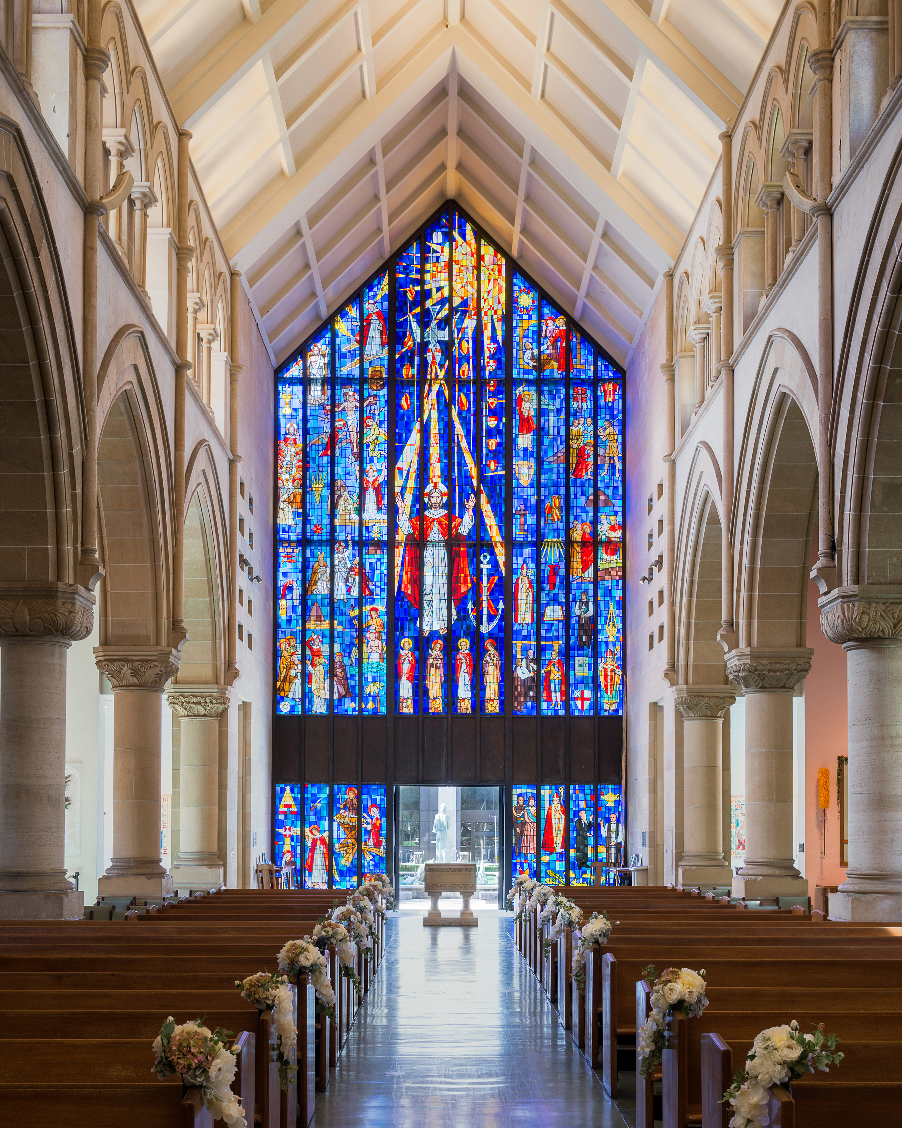 St Andrews Cathedral in Honolulu, Oahu, Hawaii