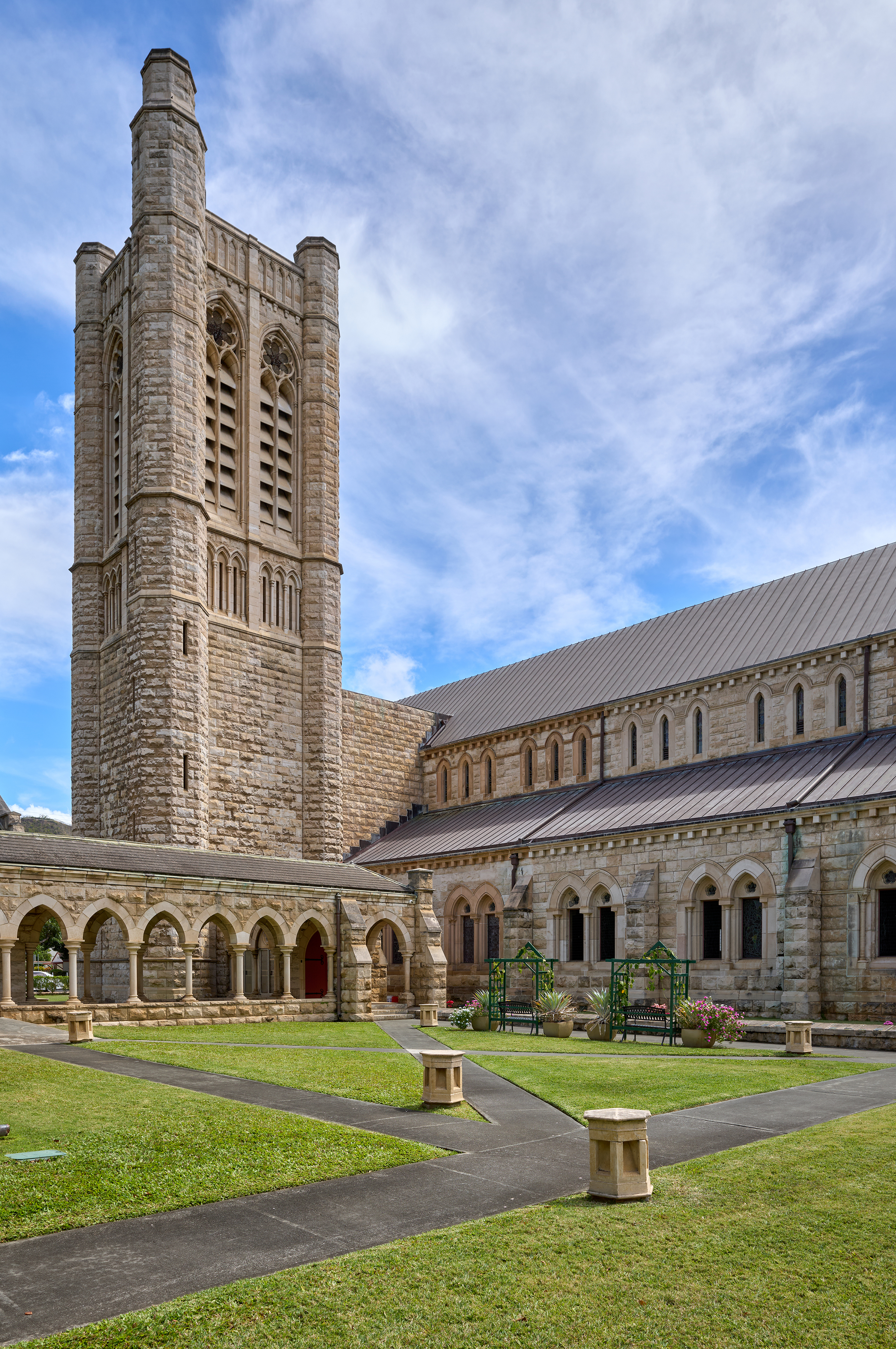 St Andrews Cathedral in Honolulu, Oahu, Hawaii