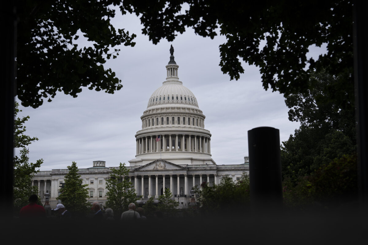 The U.S. Capitol building on May 21, 2026. (Madalina Kilroy/The Epoch Times)