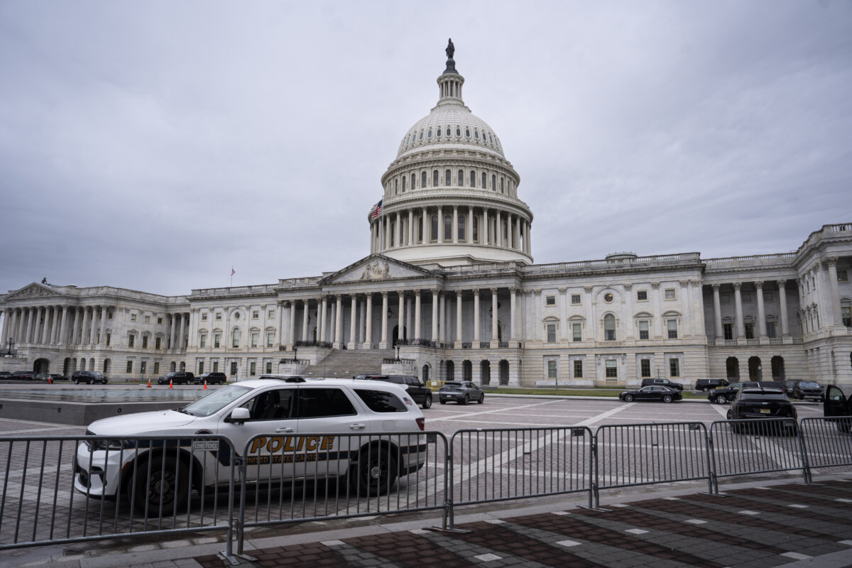 The U.S. Capitol building on May 21, 2026. (Madalina Kilroy/The Epoch Times)
