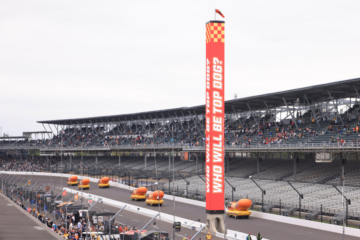 The Wienie 500 takes place during the 110th running of the Indianapolis 500 Carb Day at Indianapolis Motor Speedway on May 22, 2026. (Justin Casterline/Getty Images)