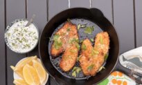 A Summer Shore Lunch at Home