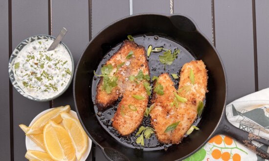 A Summer Shore Lunch at Home