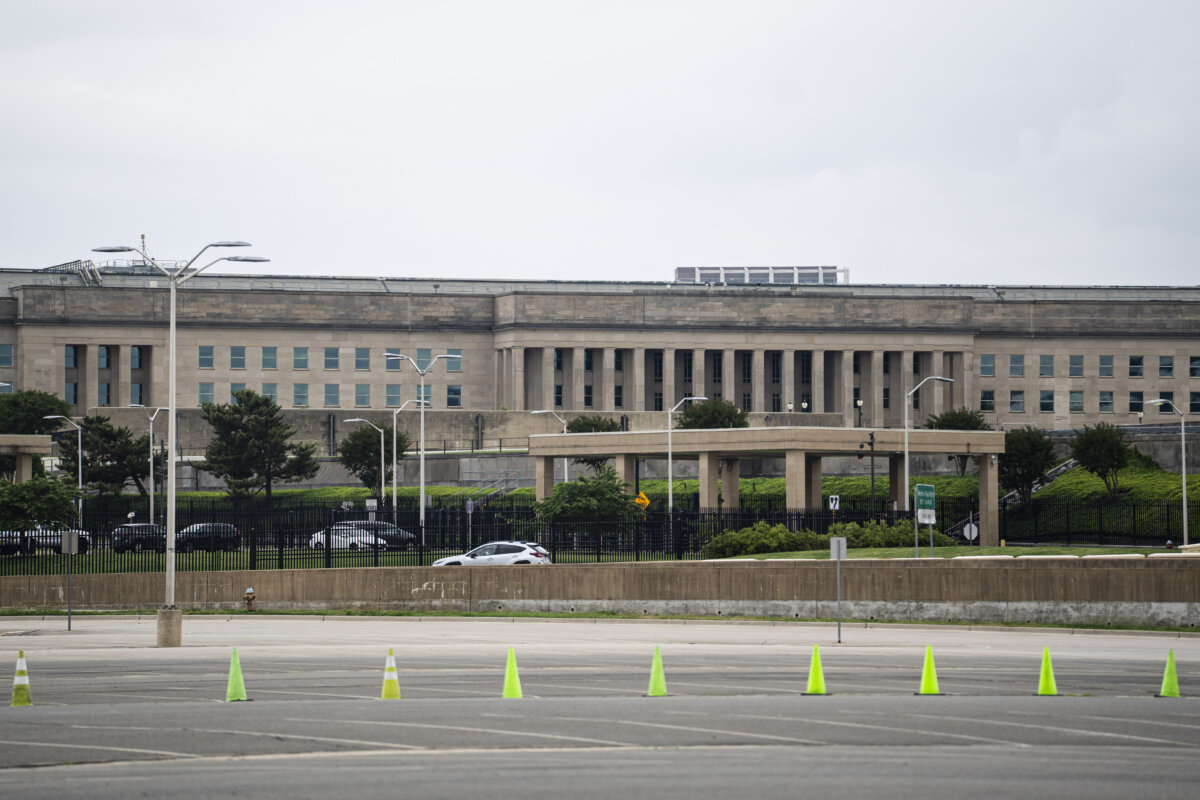 The Pentagon in Arlington, Va., on May 25, 2026. (Madalina Kilroy/The Epoch Times)