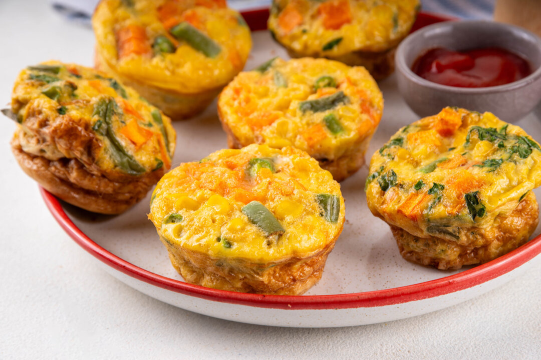 On the Go Veggie Egg Bites Make Busy Mornings Easier