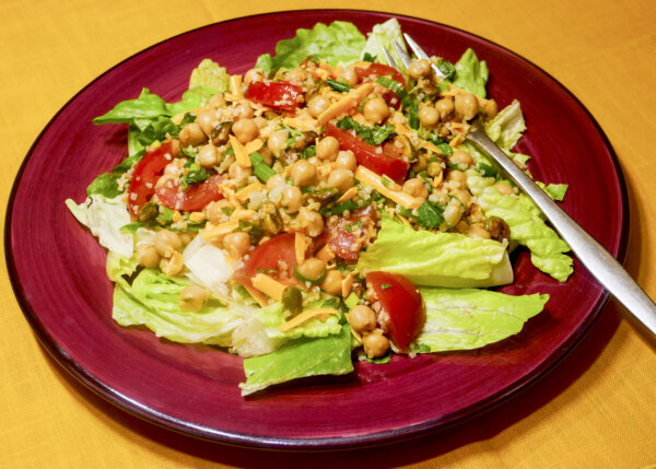 Chickpea Tabbouleh Salad