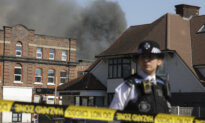 Day in Photos: Golders Green Fire, Ghanaian Nationals Evacuated, and Coastal Erosion in England