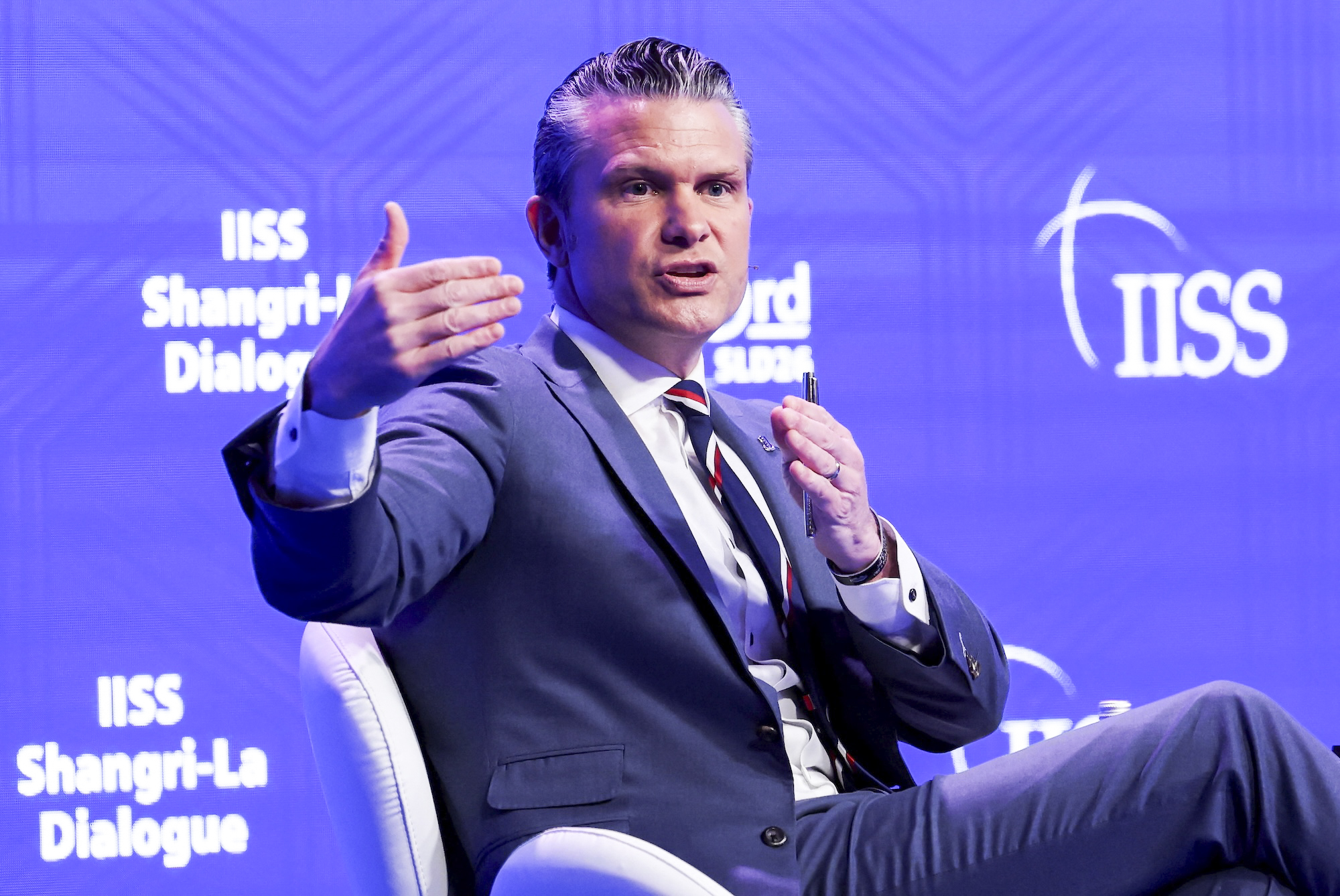 Hegseth Speaks to Reporters Before NATO Defense Ministers Meeting