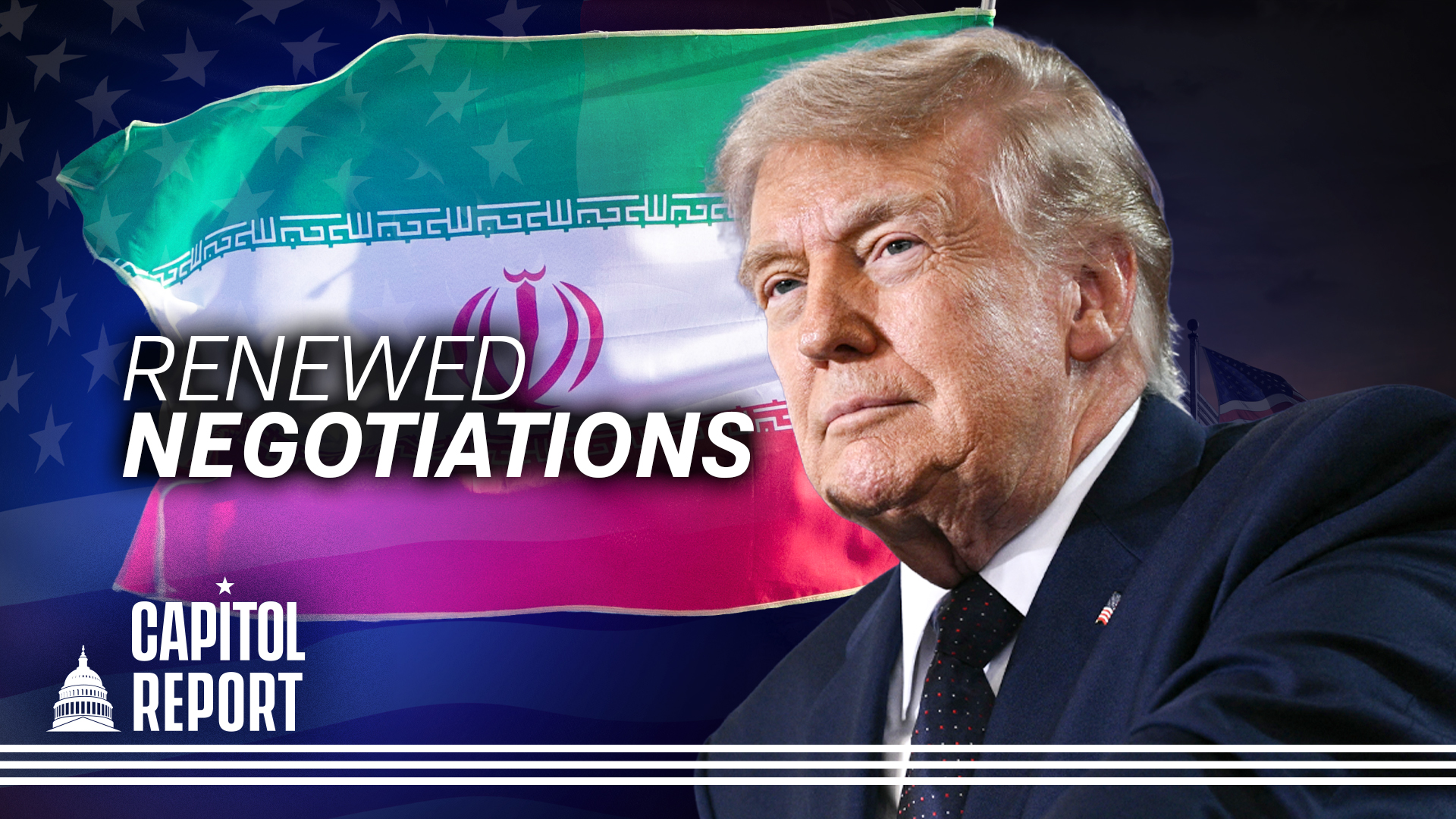Trump: Iran Talks Continuing at ‘Rapid Pace’; DOJ to Abide by Ruling Pausing Anti-Weaponization Fund | Capitol Report