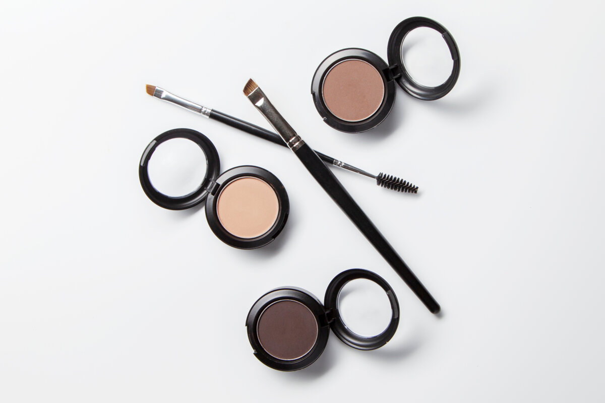 I take an eyeliner brush or Q-tip, dip it in water and then dip it into a dark shade of eye shadow. Then I carefully apply it as eyeliner. This has saved me money, since eye shadow is less expensive than eyeliner. (4ih/Shutterstock)