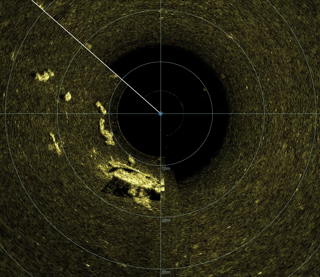 Sonar Shipwreck City