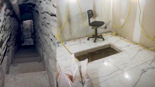 ▶ US Releases Footage Of ‘Sophisticated’ Tunnel Used To Smuggle Drugs From Mexico