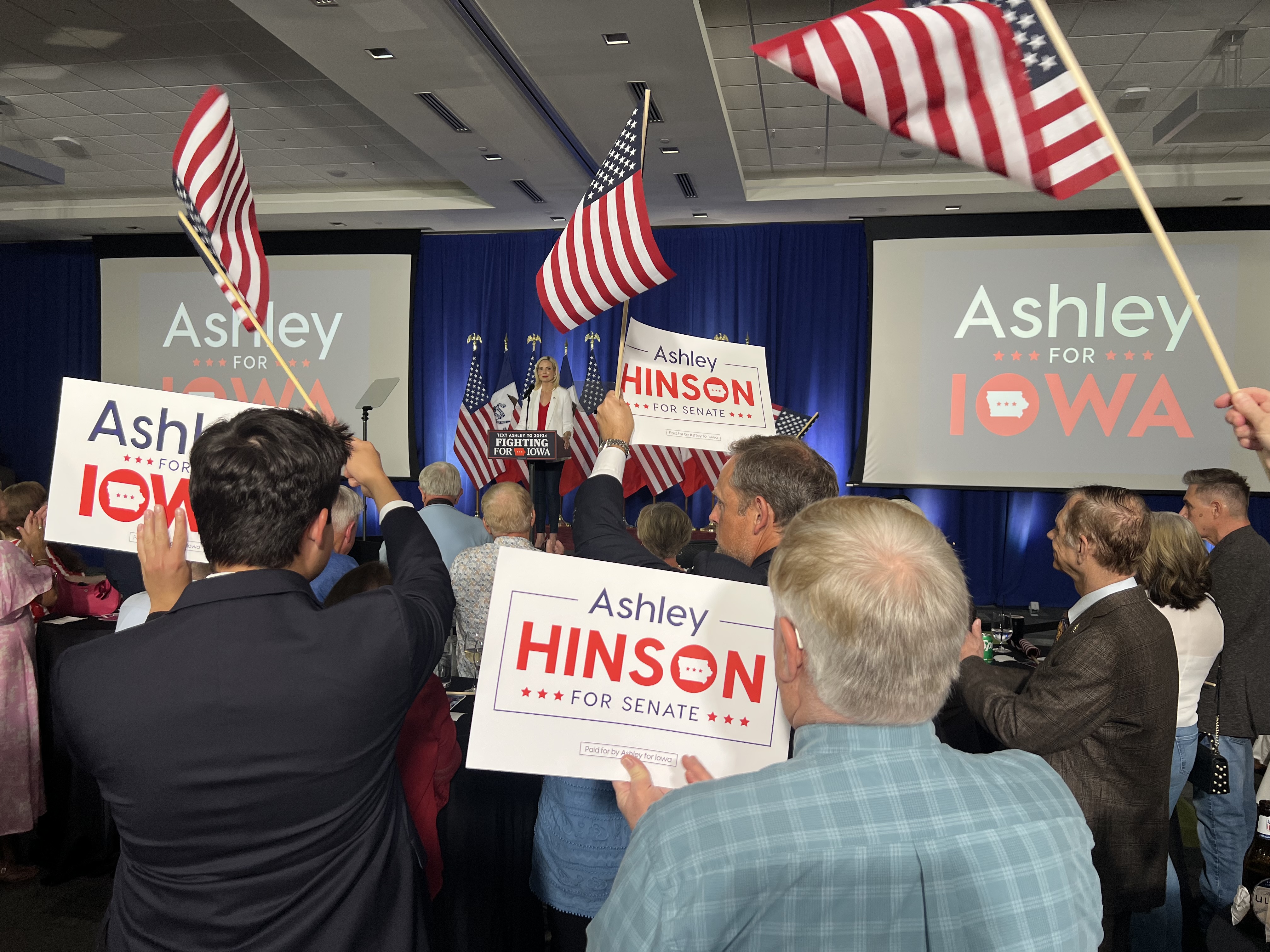 Ashley Hinson Wins GOP Nomination