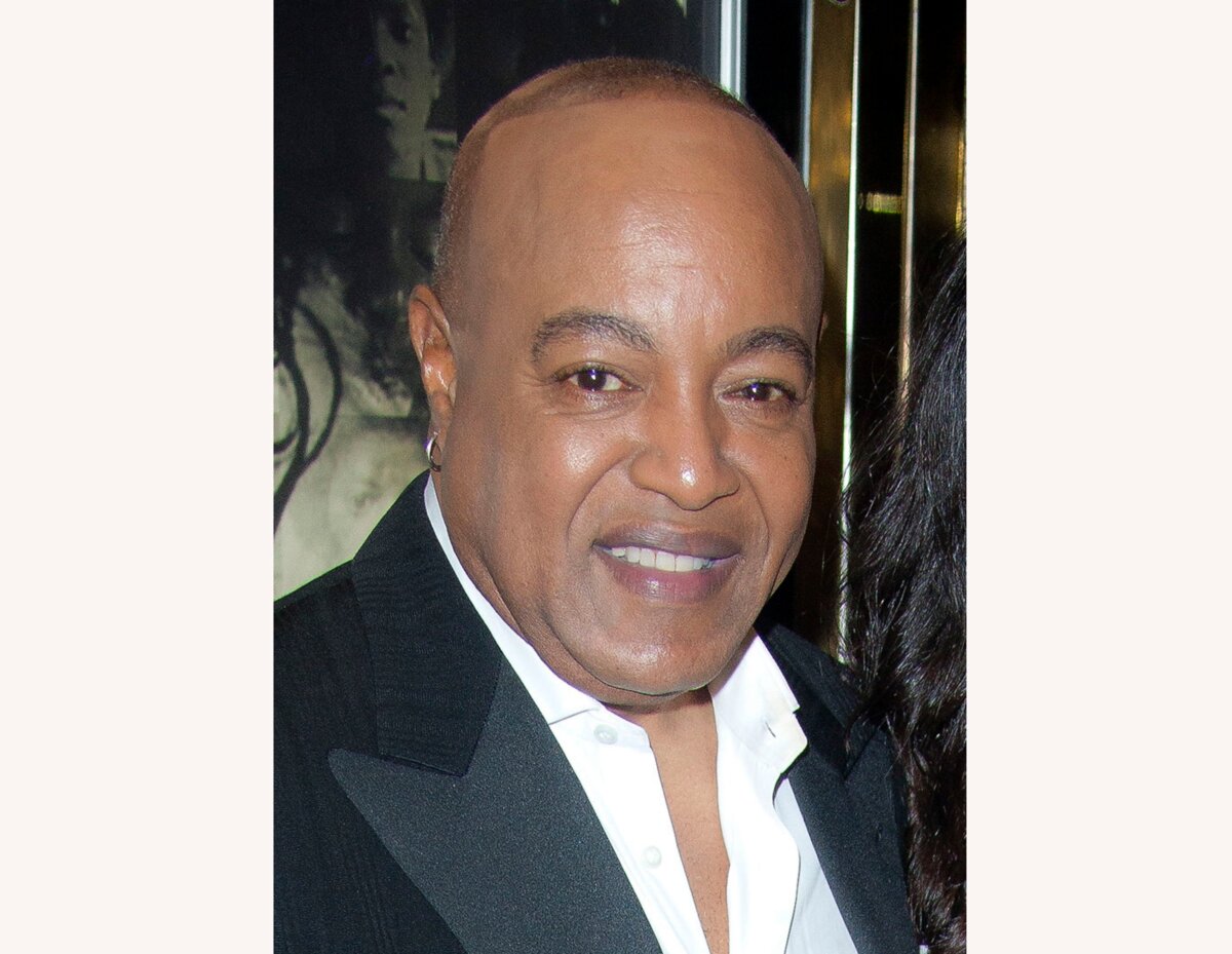 Peabo Bryson smiles at the European premiere of "Michael Jackson: The Life Of An Icon," in London, Nov. 2, 2011. (Joel Ryan/AP Photo)
