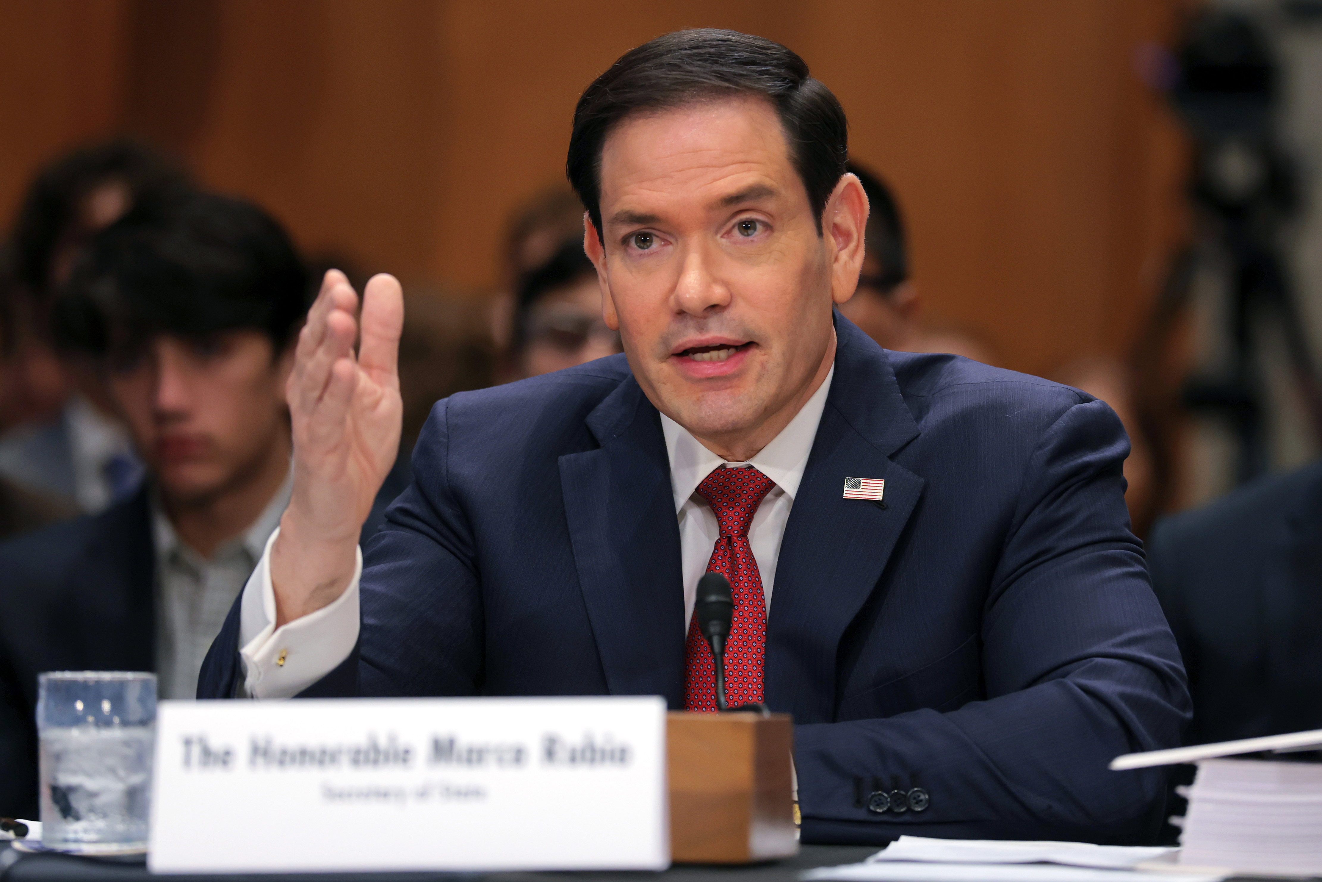 Secretary Of State Marco Rubio Testifies During Senate Hearing On Capitol Hill