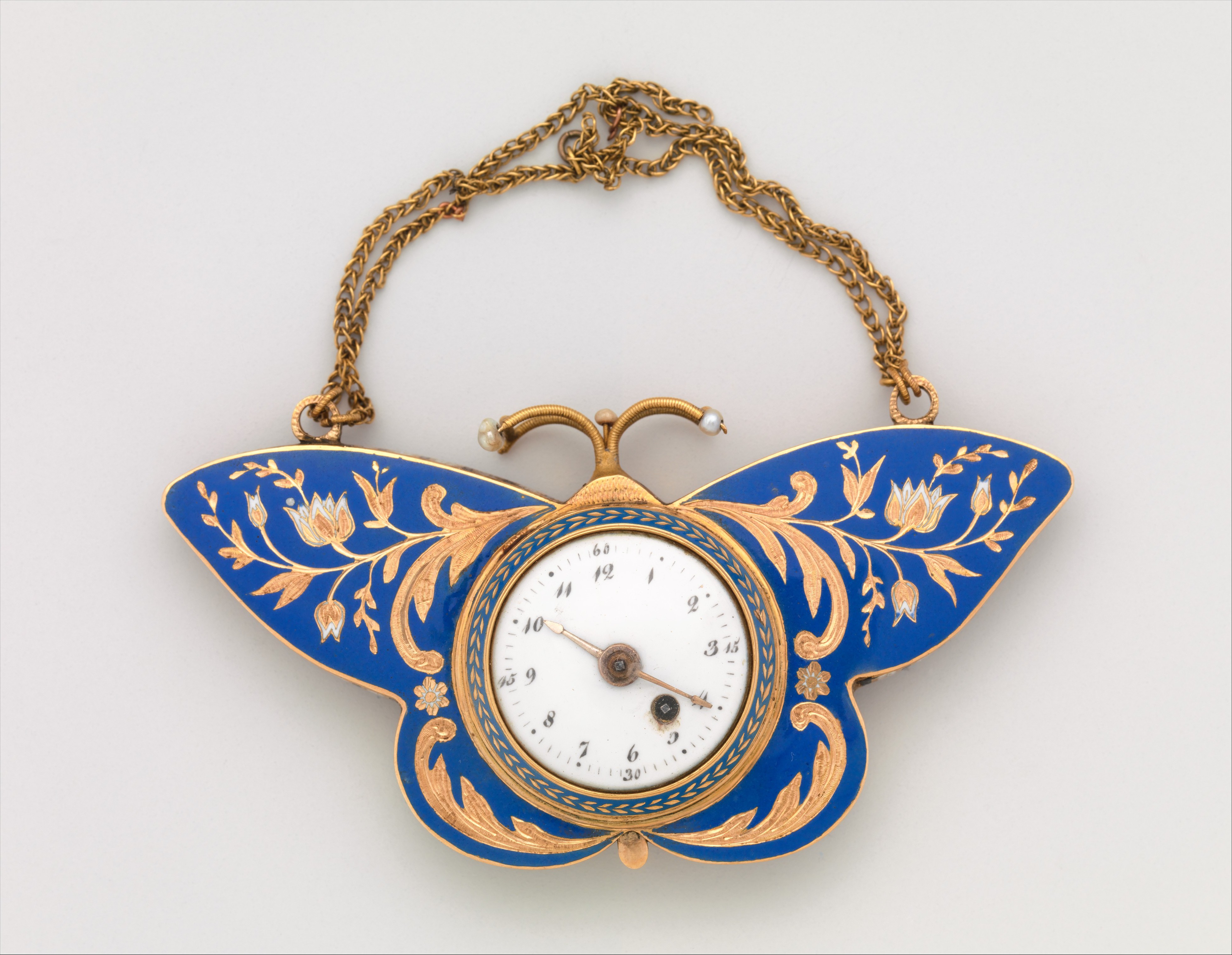 Watch in the form of a butterfly