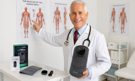 Relieve Chronic Knee Pain From Home With This Easy Triple-Therapy Device