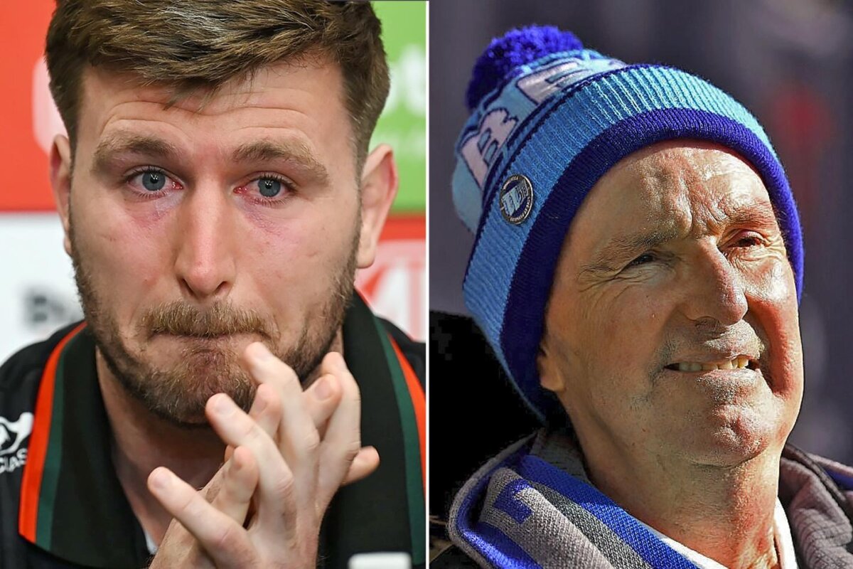 (L-R) Motor Neurone Disease suffers Jai Arrow, retired rugby league player, and deceased AFL player and coach Neale Daniher. (AAP Image/Dean Lewins)