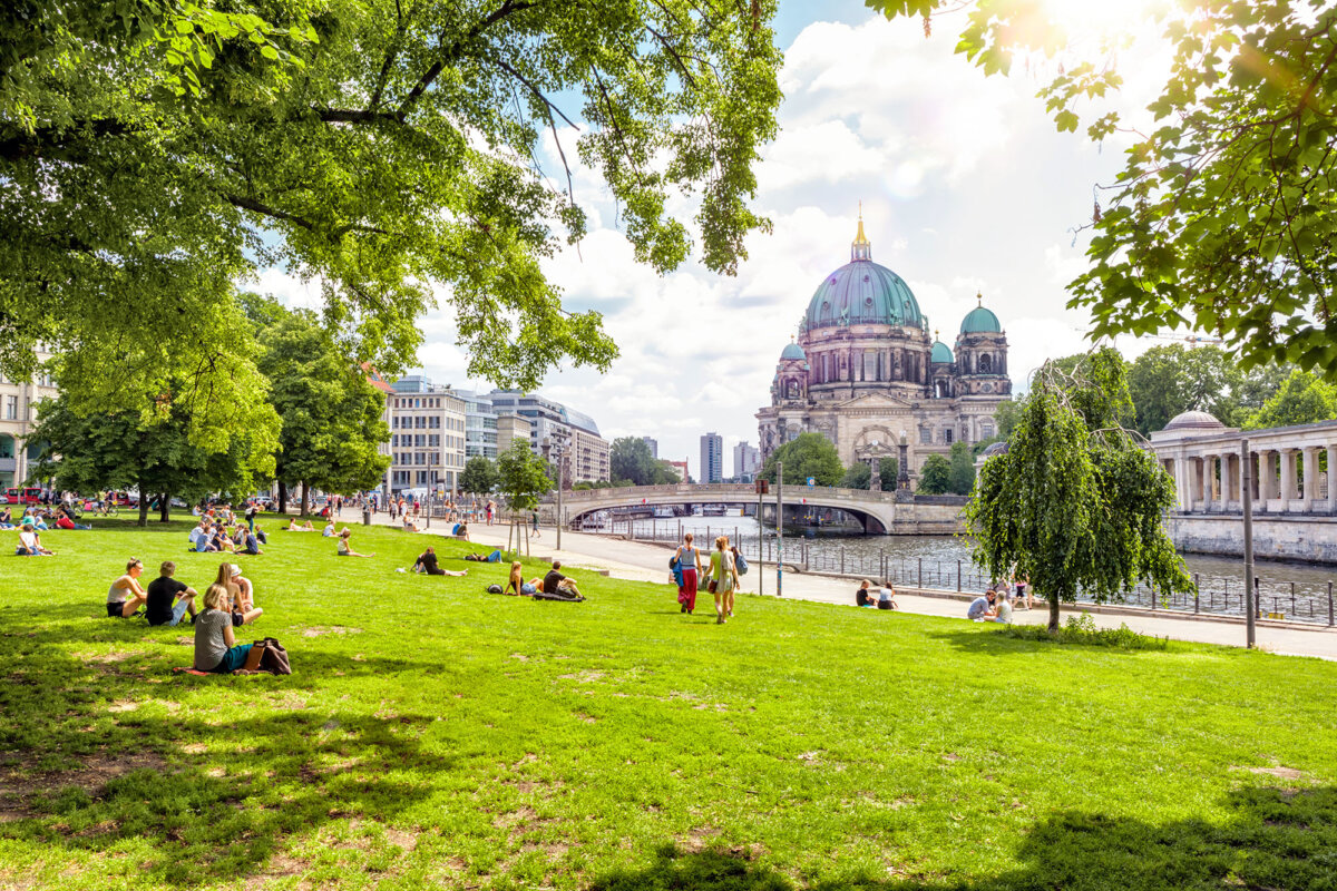 Berlin Cathedral, located on Museum Island in central Berlin, was completed in 1905 during the German Empire. Today, it is one of Germany's largest Protestant churches. (Jorg Greuel/Getty Images)