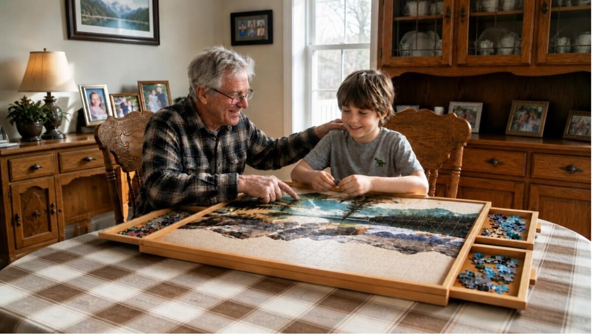 All4JIG 1500-Piece Puzzle Board