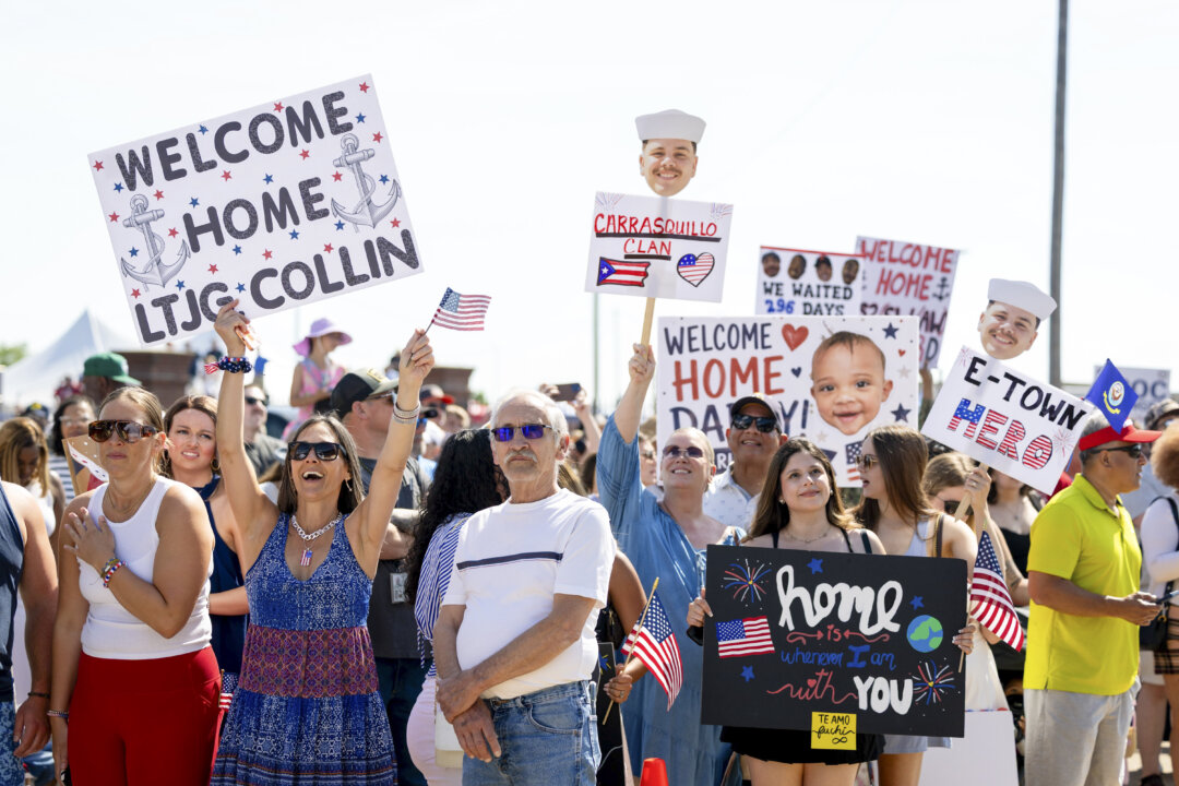 America in Photos: USS Iwo Jima Naval Homecoming, Belmont Stakes Horse Race, and Tiananmen Massacre Memorial