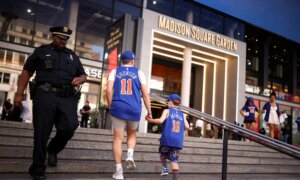 Fans Gather in New York for Game 5 of the NBA Finals