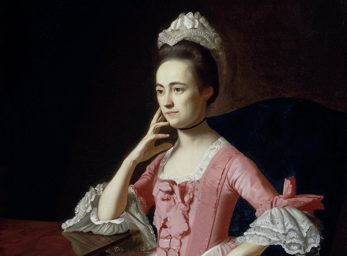 A portrait of Dorothy Quincy before her marriage to Founding Father John Hancock, circa 1772, by John Singleton Copley. (Public Domain)