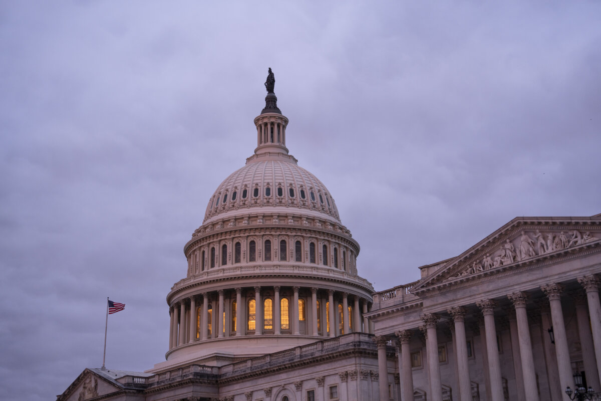 The U.S. Capitol building on June 9, 2026. (Madalina Kilroy/The Epoch Times)