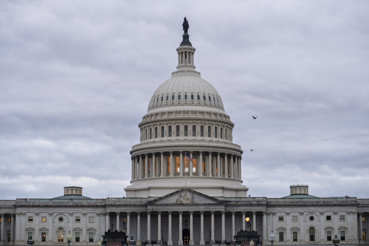 The U.S. Capitol building on June 9, 2026. (Madalina Kilroy/The Epoch Times)