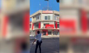 Footage Shows Jollibee Restaurant Collapse in General Santos as Powerful Quake Kills 37